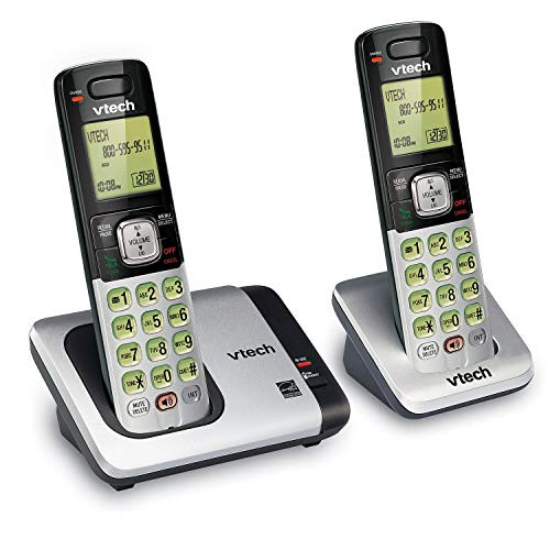 VTech CS6719-2 2-Handset Expandable Cordless Phone with Caller ID/Call Waiting, Handset Intercom & Backlit Display/Keypad