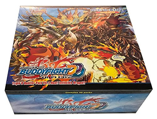 BuddyFight Roar! Invincible Dragon!! Booster Box English Game Cards BFE-D-BT02