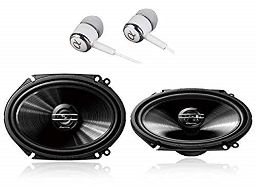 Pioneer TS-G6820S 500 Watts Max Power 6 x 8" / 5" x 7" 2-Way G-Series Coaxial Full Range Car Audio Stereo Speakers / Free Alphasonik Earbuds Pioneer TS-G6820S 500 Watts Max Power 6 x 8" / 5" x 7" 2-Way G-Series Coaxial Full Range Car Audio Stereo Speakers / Free Alphasonik Earbuds