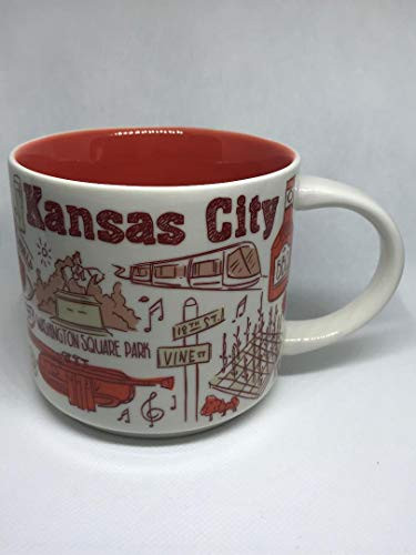 Starbucks KANSAS CITY Been There Series Across The Globe Collection Ceramic Coffee Mug