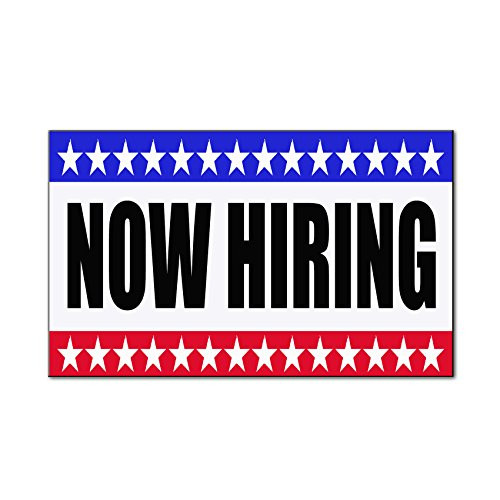 Fastasticdeals Now Hiring Business Car Door Magnets Magnetic Signs 18x12 Inches Set of 2