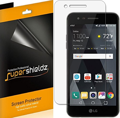[6-Pack] Supershieldz for LG Risio 2 Screen Protector, Anti-Bubble High Definition Clear Shield + Lifetime Replacements Warranty- Retail Packaging