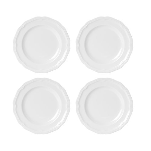 Mikasa Antique White Bread And Butter Plate, Set Of 4