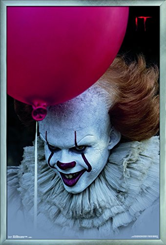 Trends International Balloon Wall Poster, 22.375" x 34", Silver Framed Version