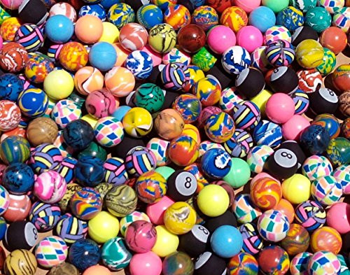 Rhode Island Novelty Assorted Premium Bouncy Balls 27mm (500 Count)