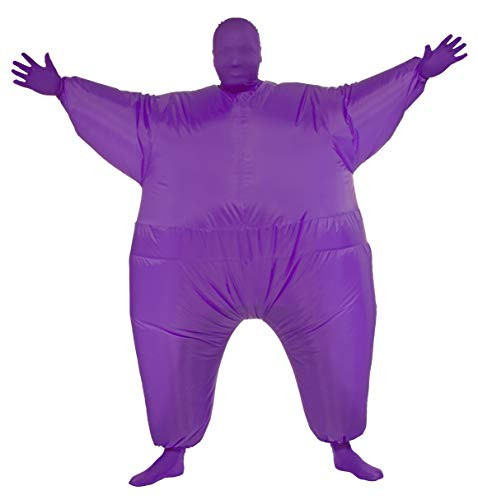 Rubie's Inflatable Full Body Suit Costume, Purple, One Size