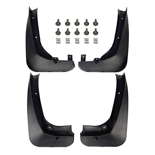 A-Premium Splash Guards Mud Flaps Mudflaps for BMW F25 Series X3 2011-2016 without Running Board Only Front and Rear 4-PC Set