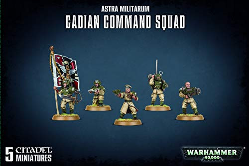Citadel Astra Militarum Cadian Heavy Weapon Squad Warhammer 40,000