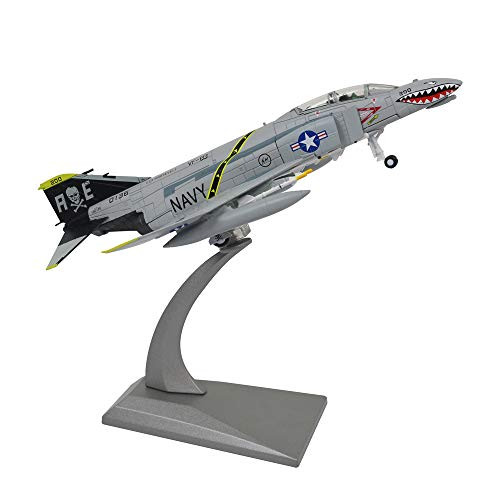 HANGHANG 1/100 Scale F-4C Phantom?Attack Plane Metal Fighter Military Model Fairchild Republic Diecast Plane Model for Commemorate Collection or Gift