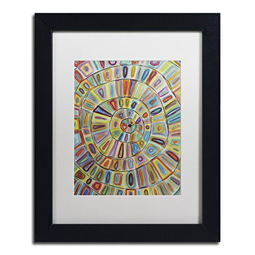 Ma Cible by Sylvie Demers Frame, 11" x 14", White Matte