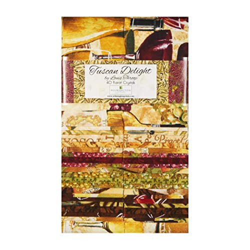 Wilmington Prints Wilmington Tuscan Delight 40 Karat Crystals 2 1/2'', Multi
