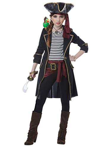 High Seas Captain Girls Costume