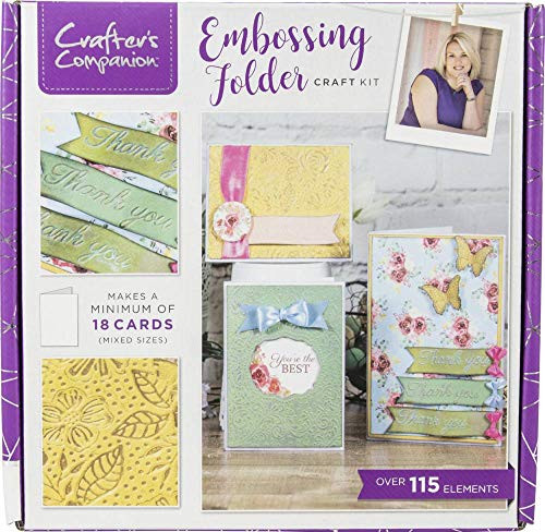 Crafter's Companion Craft Box Kit-Embossing Folders