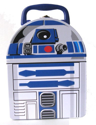 Star Wars R2-D2 Metal Boys Tin Lunch Box
