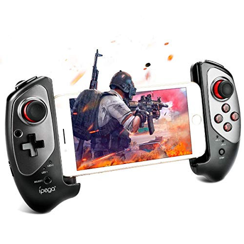 Winkeyes Mobile Gamepad Wireless Moblie Game Controller Retractable Bluetooth Gaming Controller Support Nintendo Switch, Android Tablet/Smart Phone/TV Box/Smart TV/VR, Win7/ Win8/ Win10 PC