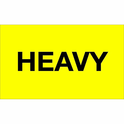 Tape Logic TLDL3391 Labels," Heavy", 3" x 5", Fluorescent Yellow, 1 Roll of 500 Labels Tape Logic TLDL3391 Labels," Heavy", 3" x 5", Fluorescent Yellow, 1 Roll of 500 Labels