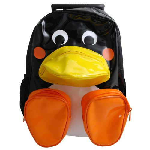 Sassafras Pull-Along Penguin Bag