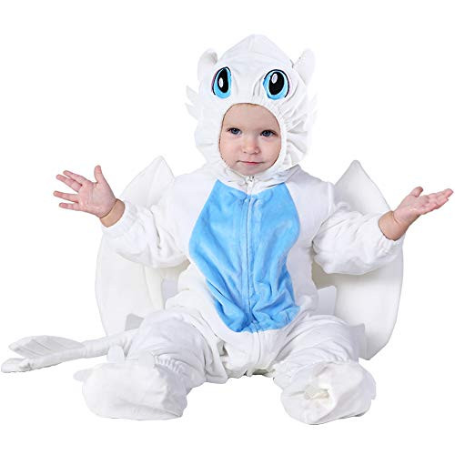 Hsctek Girls Baby Dragon Costume,Kids and Baby Costumes 12 18 Months,Infant Toddler Halloween Costumes for Girls Boys