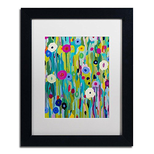 Verdant by Carrie Schmitt, White Matte, Black Frame 11x14-Inch