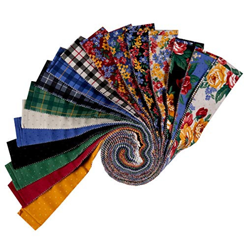Windham Fabrics Windham Pemberley Flannel 2.5'' Strips Multi 40pcs