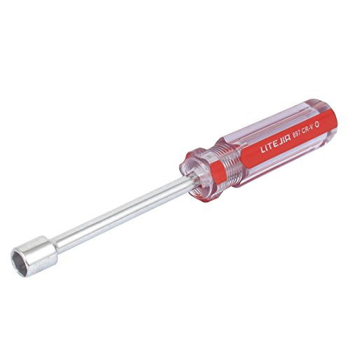 9mm Hexagon Nut Nonslip Handle Hex Socket Wrench Screwdriver Hand Tool