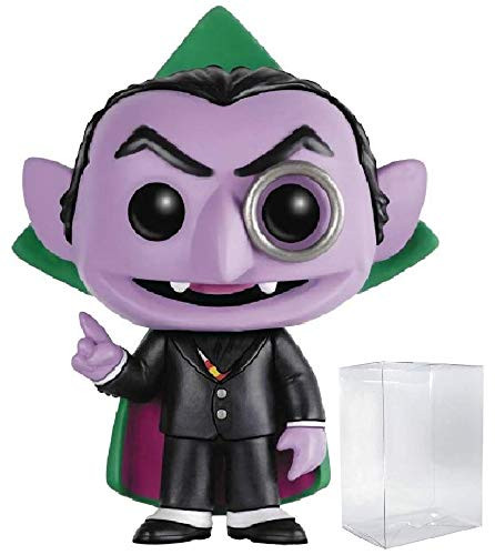 Sesame Street: The Count Funko Pop! Vinyl Figure (Includes Compatible Pop Box Protector Case)