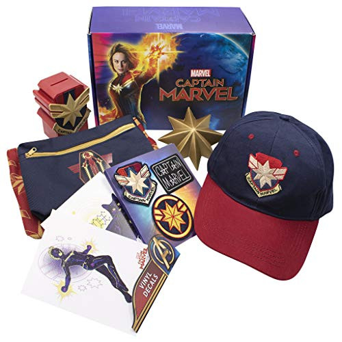 Culturefly Captain Marvel Collector's Box -Officially Licensed Captain Marvel Gift Box - 6 Exclusive Items Culturefly Captain Marvel Collector's Box -Officially Licensed Captain Marvel Gift Box - 6 Exclusive Items