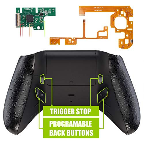 eXtremeRate Lofty Programable Remap & Trigger Stop Kit for Xbox One S & One X Controller, Mod Chips & Redesigned Back Shell & Side Rails & Back Buttons & Trigger Lock for Xbox One S X Controller 1708
