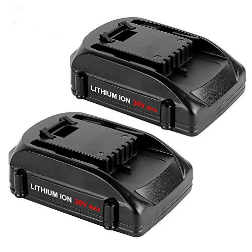 Topbatt WA3525 Replacement for Worx 20V Lithium Battery 2.5Ah WA3520 WG151s WG155s WG251s WG255s WG540s WG545s WG890 WG891 Cordless Tools 2Pack