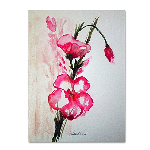 New Bloom by Wendra, 14x19-Inch Canvas Wall Art