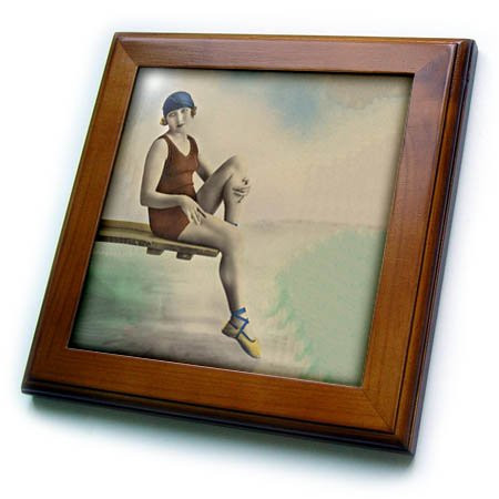 3dRose ft_276299_1 Framed Tile, 6 x 6