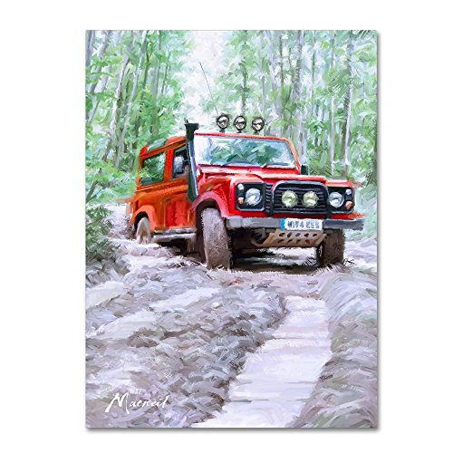 Tough Terrain by The Macneil Studio, 14x19-Inch Canvas Wall Art