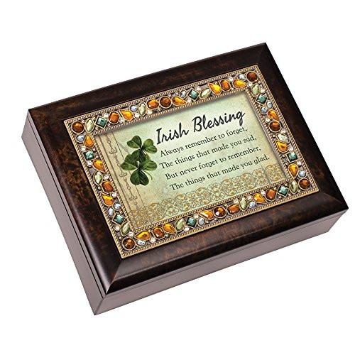 Cottage Garden Irish Blessing Always Remember Earth Tone Jewelry Music Box Plays When Irish Eyes are Smiling Cottage Garden Irish Blessing Always Remember Earth Tone Jewelry Music Box Plays When Irish Eyes are Smiling