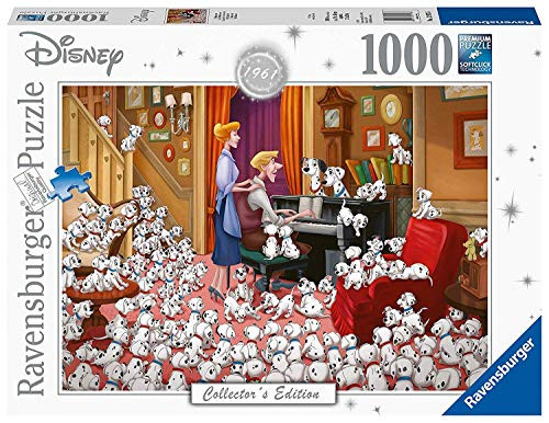Disney Collectors Edition 1961 101 Dalmations Panorama Puzzle 1000 Piece Professional Soft Click Jigsaw Ages 12+