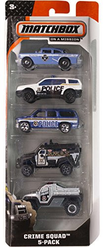 Matchbox 2014 On A Mission: Crime Squad 5-Pack