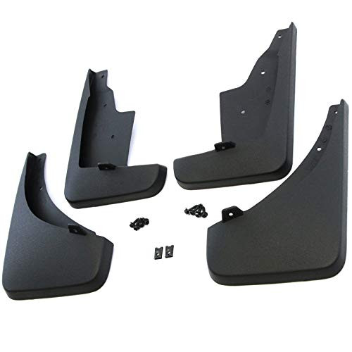 Red Hound Auto Compatible with Jeep Compass 2011-2016 Mud Flaps Splash Guards Front and Rear Molded 4pc Full Set