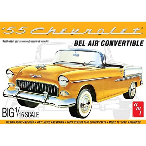 AMT 1134 1/16 1955 Chevy Bel Air Convertible Model Kit AMT 1134 1/16 1955 Chevy Bel Air Convertible Model Kit