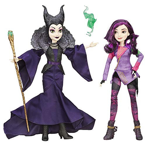 Disney Descendants Mal Isle of The Lost & Maleficent 2 Pack (Amazon Exclusive)