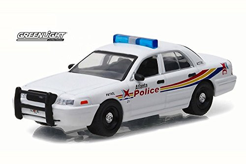 Greenlight 2008 Ford Crown Victoria Interceptor Atlanta Police, White 42780/48 - 1/64 Scale Diecast Model Toy Car Greenlight 2008 Ford Crown Victoria Interceptor Atlanta Police, White 42780/48 - 1/64 Scale Diecast Model Toy Car