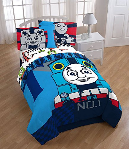 Thomas The Tank Engine Colorblock Twin/Full Reversible Comforter