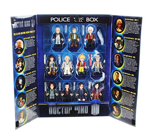 Doctor Who 50th anniversary The Eleven Doctors micr-figure Set