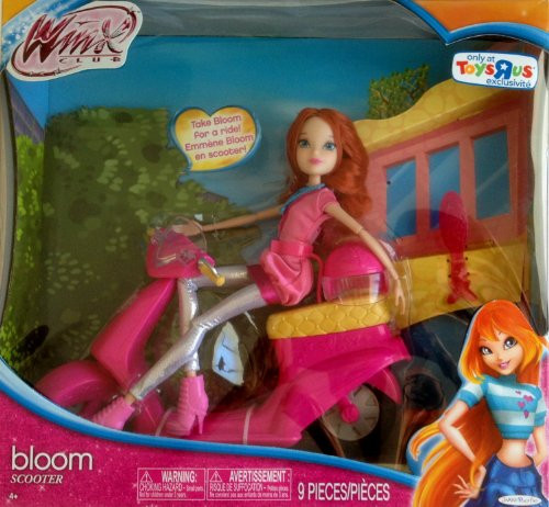 Winx Club Bloom Doll With Scooter
