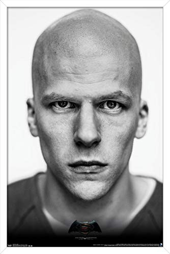 Trends International DC Comics Movie - Batman v Superman - Luthor Wall Poster, 14.725" x 22.375", White Framed Version