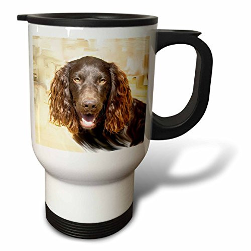 3dRose Boykin Spaniel Travel Mug, 14-Ounce