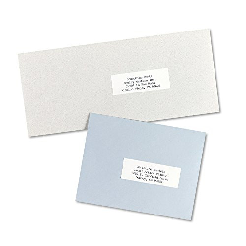 Avery Address Labels for Copiers, 1" x 2-13/16", 250 Matte White Labels (5332)