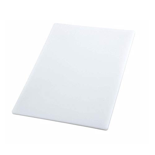 Winco CBWT-1830 Cutting Board, 18-Inch by 30-Inch by 1/2-Inch, White
