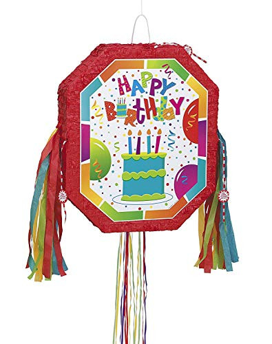 Birthday Jamboree Pinata, Pull String