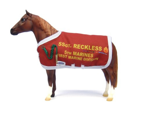 Breyer Traditional Series Sergeant Reckless | Model Horse Toy | 8.75" x 7" | 1:9 Scale | Model # 1493