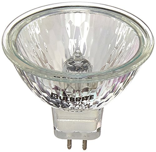 Bulbrite EYC/L 75-Watt 12-Volt Halogen MR16 Bi-Pin Lensed, Flood