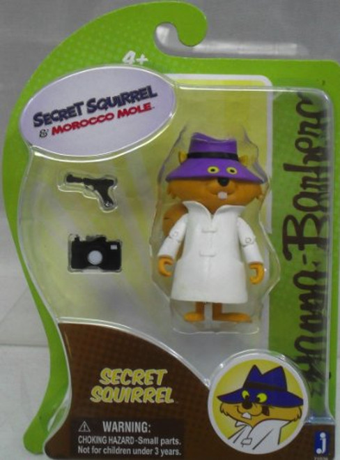 Jazwares Hanna Barbera Secret Squirrel & Morocco Mole 3" Figure Jazwares Hanna Barbera Secret Squirrel & Morocco Mole 3" Figure